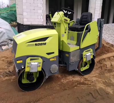 奔馬小型壓路機土方壓實、溝槽回填施工案例
